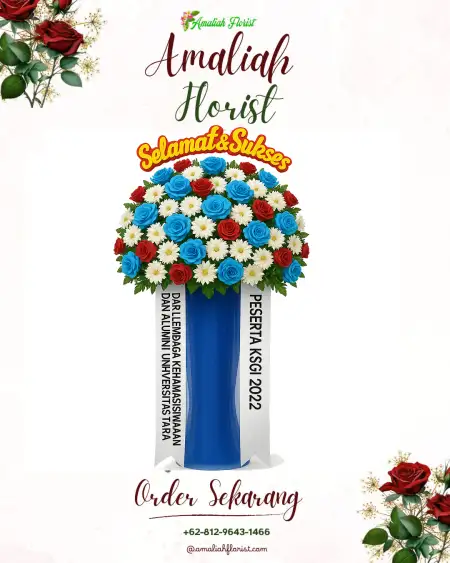 Standing Flowers Kawasan Ancol Jakarta Utara